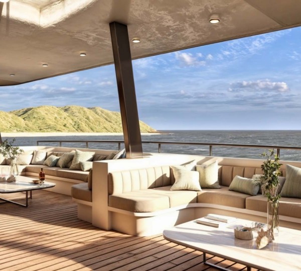 Exterior Relaxation Area With Sea Views