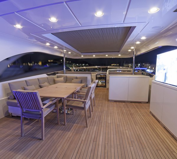 Flybridge In The Evening