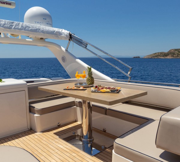 Flybridge Of The Yacht