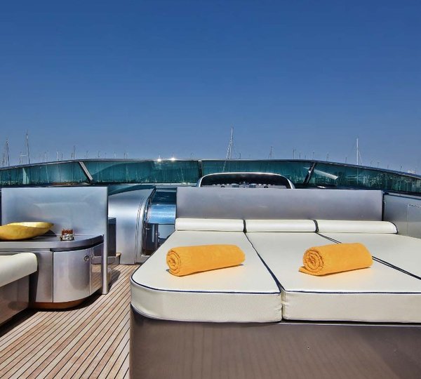 Flybridge Sunbathing