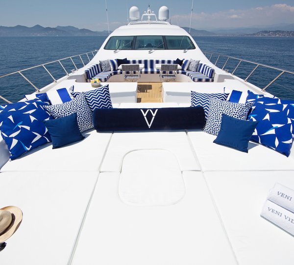 Foredeck Dining And Sunbathing