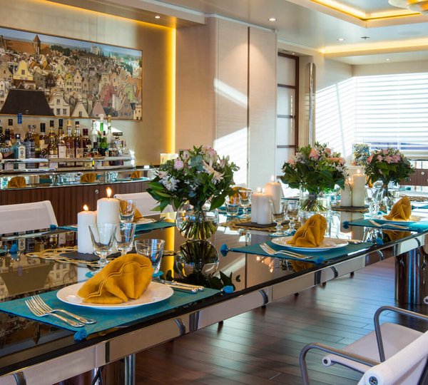 Formal Dining Set Up