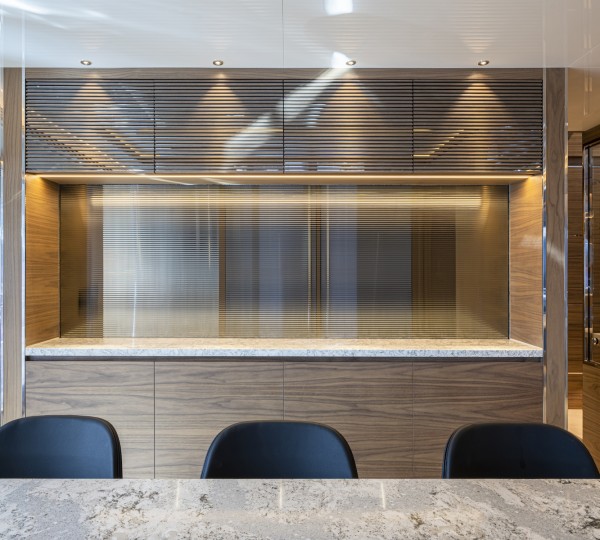 Galley With A Partition