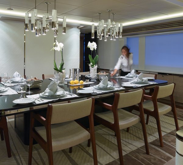 Getting Ready For Dinner Around The Formal Dining Table