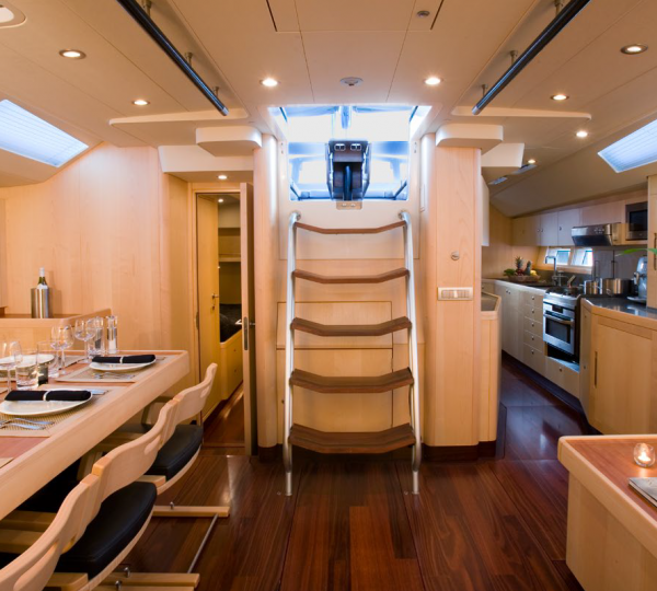 Interior Dining, Seating And Galley