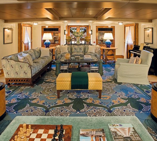 Interior Salon With Piano