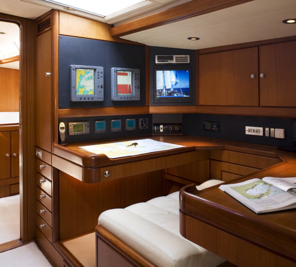 Interiors Of The Yacht