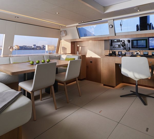 Interiors With Saloon And Helmstation