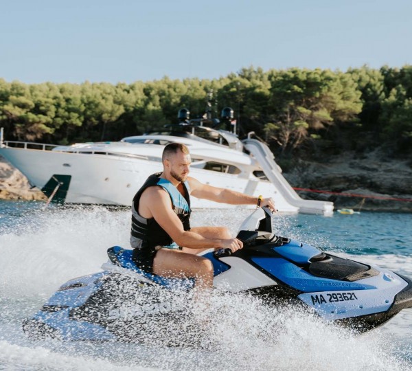 Jetski And  Yacht