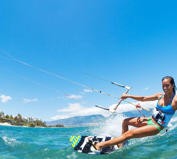 Kitesurfing