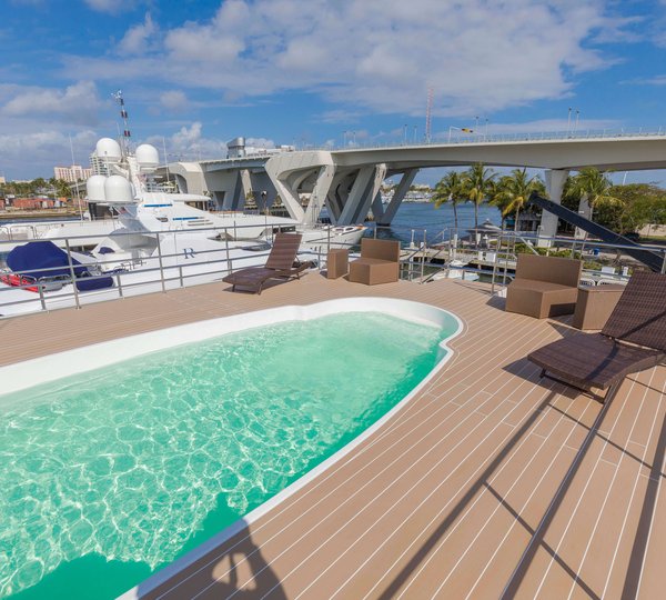 Large Swimming Pool And Deck