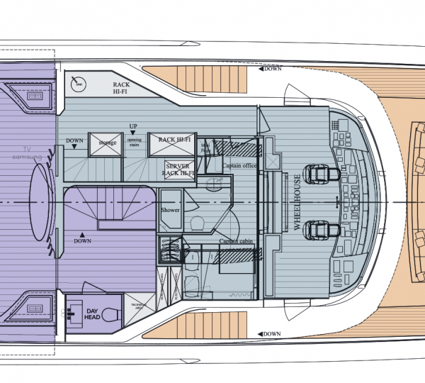 Layout Of The Yacht