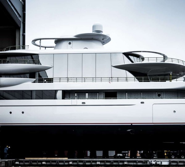 Leaving The Shed At Abeking & Rasmussen