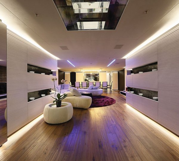 Looking Into The Main Saloon