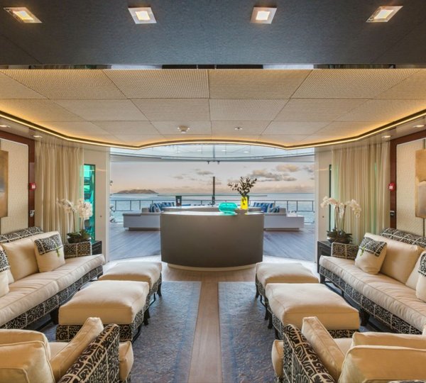 Lounge Looking Out Onto The Aft Deck