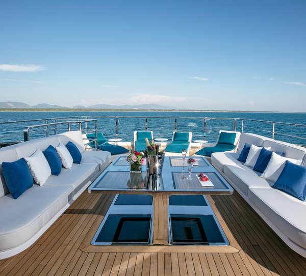 Louning And Sunbathing Bridge Deck