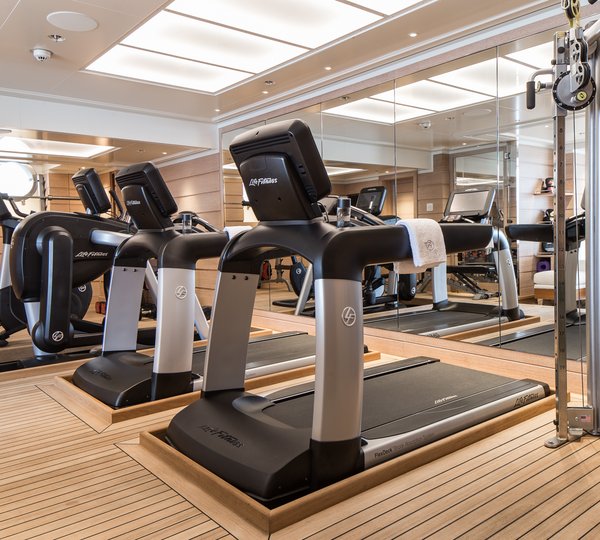 Lower Deck Beach Club Gym Post Refit