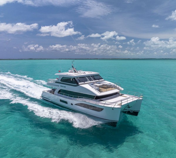 Luxury Power Catamaran Yacht OMAKASE