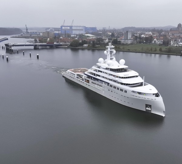 Luxury Yacht SHACKLETON Under Build At Lurssen In Germany - Photo © DrDuu