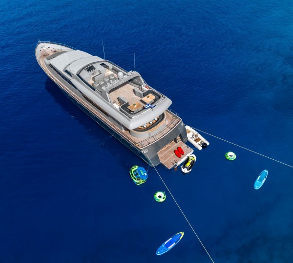 Luxury Yacht With TOYS