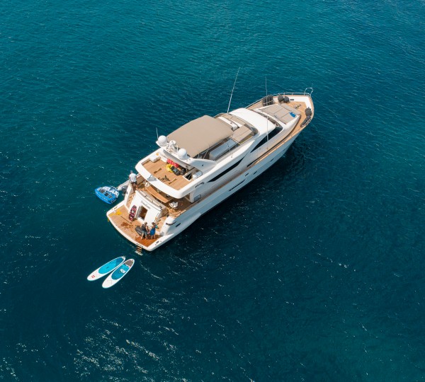 Luxury Yacht With Toys