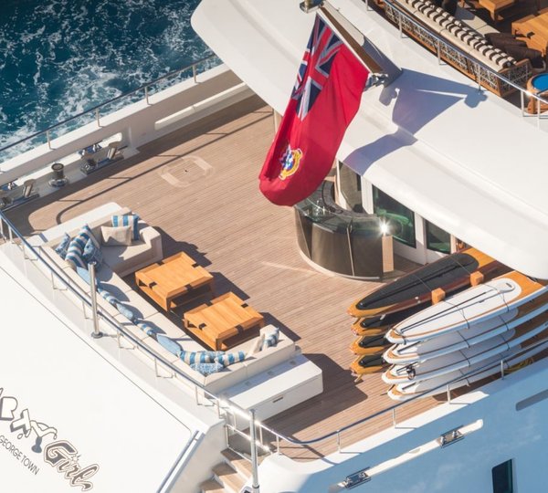 Main Deck Aft Deck Aerial View
