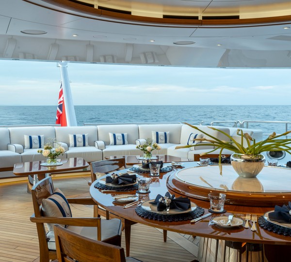 Main Deck Alfresco Dining Area