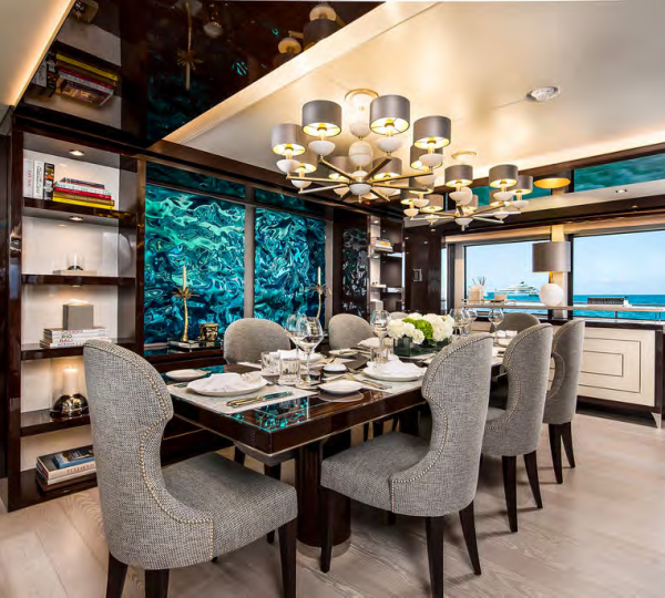 Main Deck Interior Dining Area