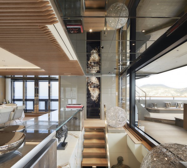 Main Deck Interior Exterior Flow