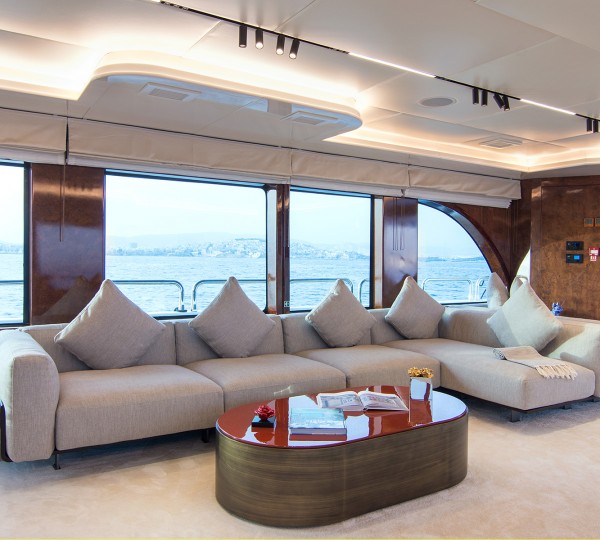 Main Deck Saloon Seating Area