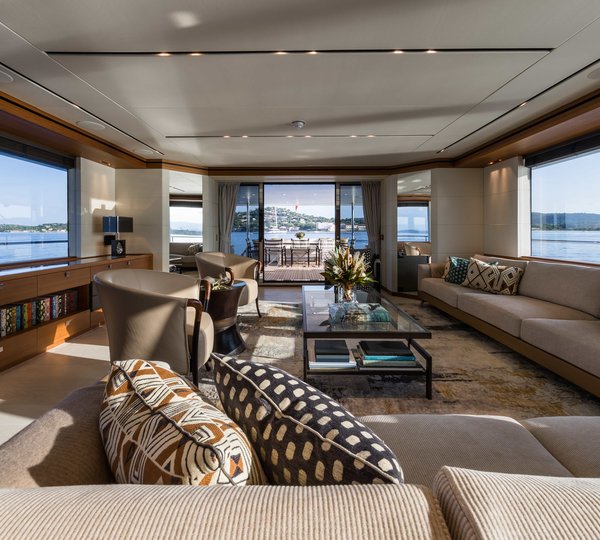 Main Deck Saloon With Large Windows