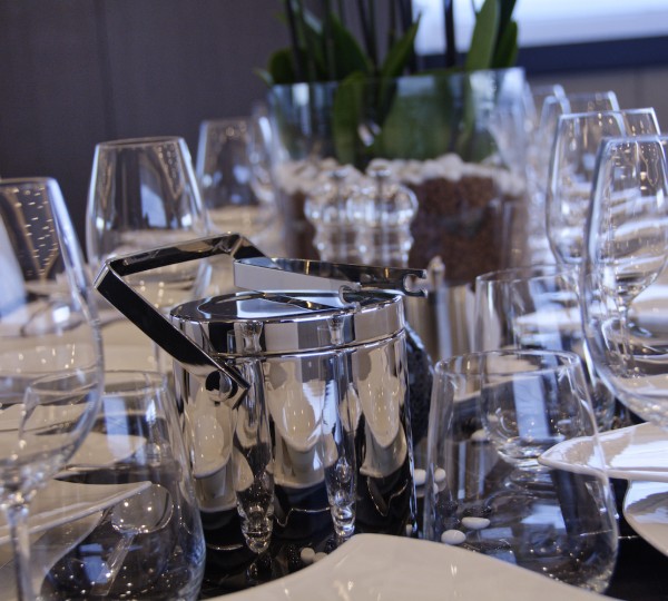 Main Dining Area - Table Set Up