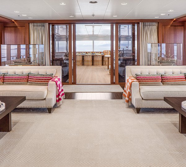 Main Saloon Looking Aft