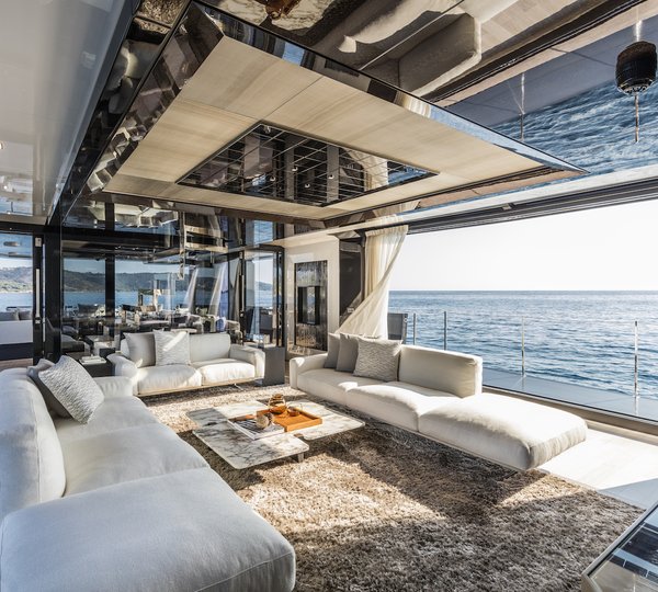 Main Saloon With Huge Windows