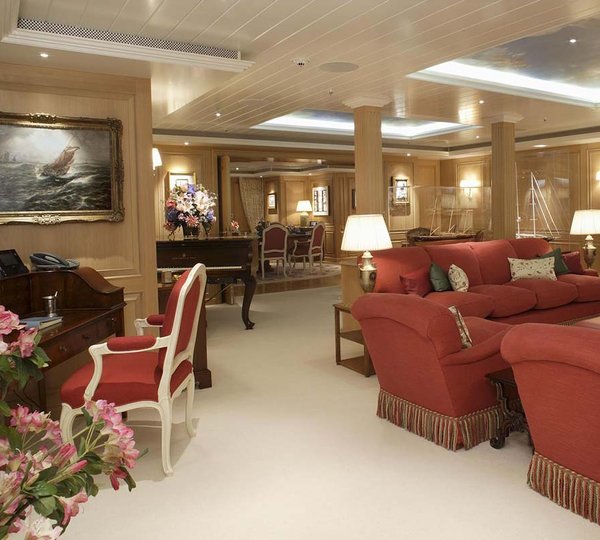 Main Saloon With Piano