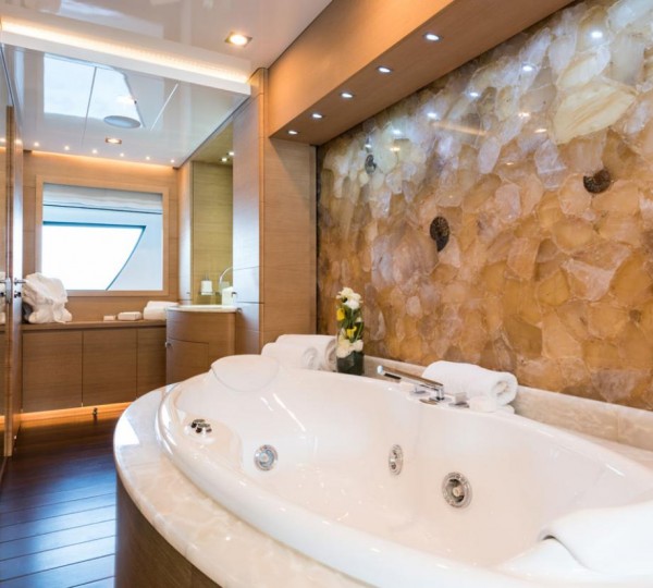 Master Bathroom With A Tub