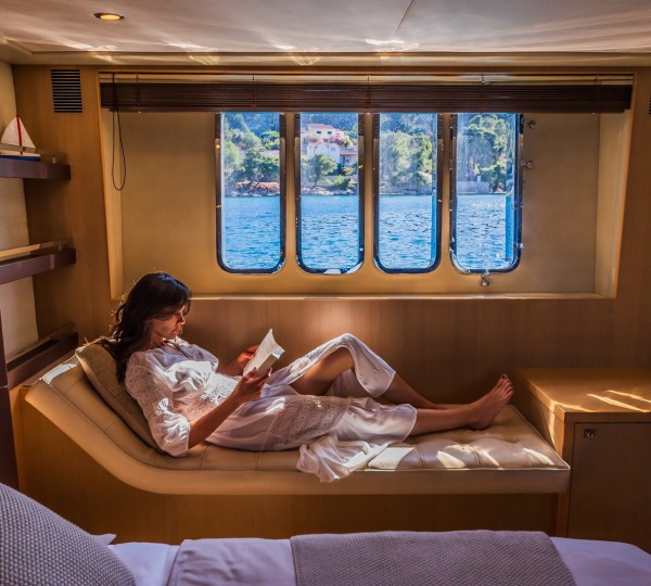 Master Cabin - Reading A Book