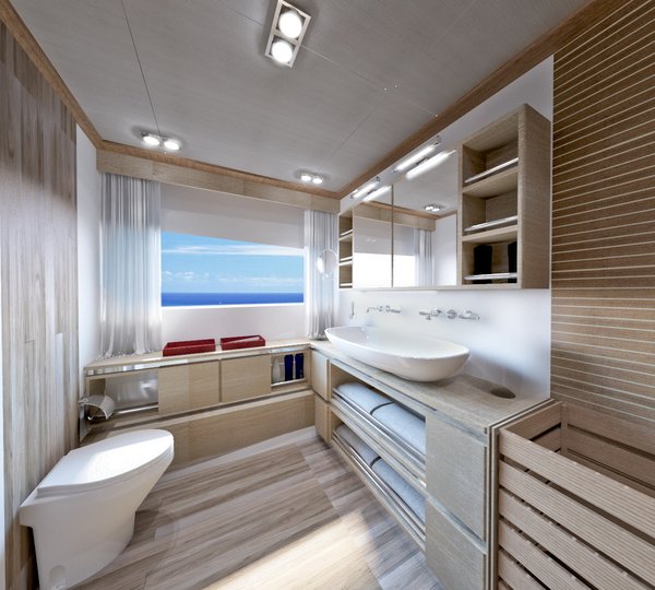 Master Ensuite Bathroom With Sauna