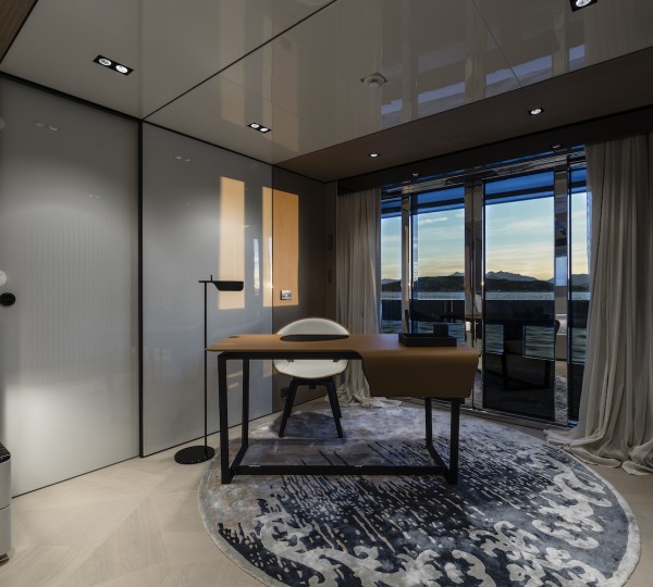 Master Office In The Evening