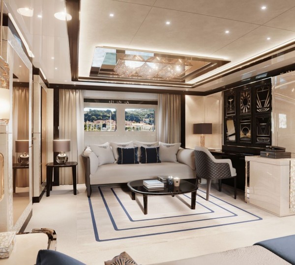 Master Stateroom Lounge And Study Area