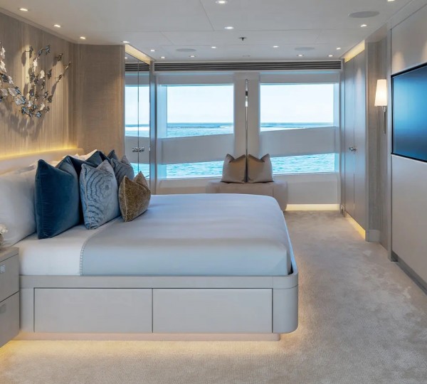 Master Suite  - Photo © Heesen Yachts