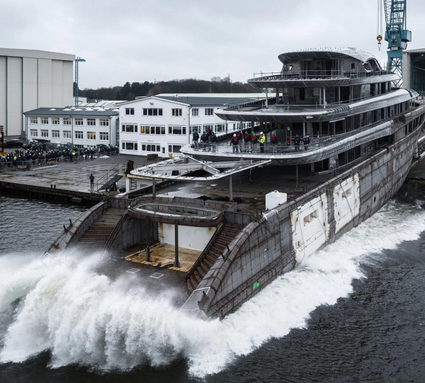 Motor Yacht KISMET - Credit Lurssen