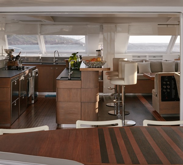 View from the aft deck