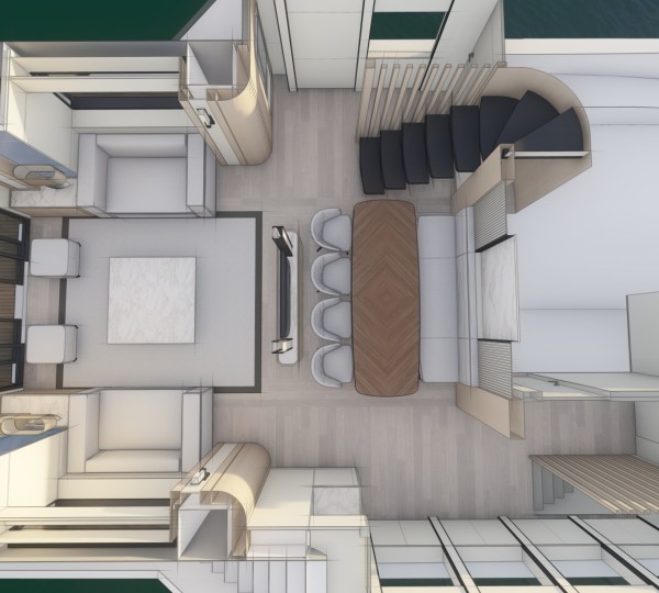 Plan View Of The Interior