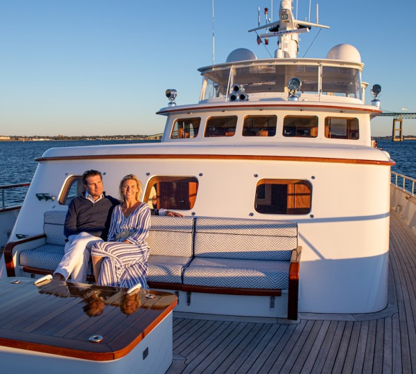 Relaxing Aboard Motor Yacht CETACEA