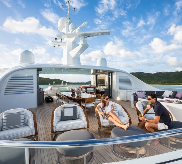 Relaxing On The Sun Deck