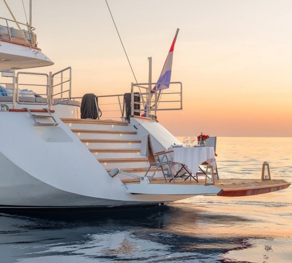 Romantic Dining On A Yacht Lifestyle