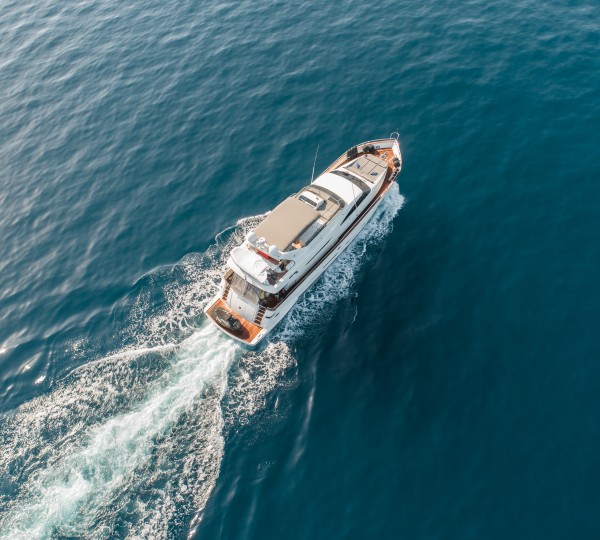 Running View Of The Yacht