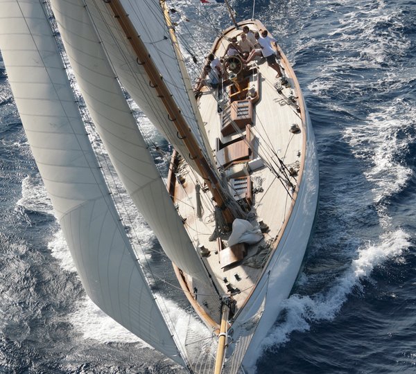 Sailing Aerial View