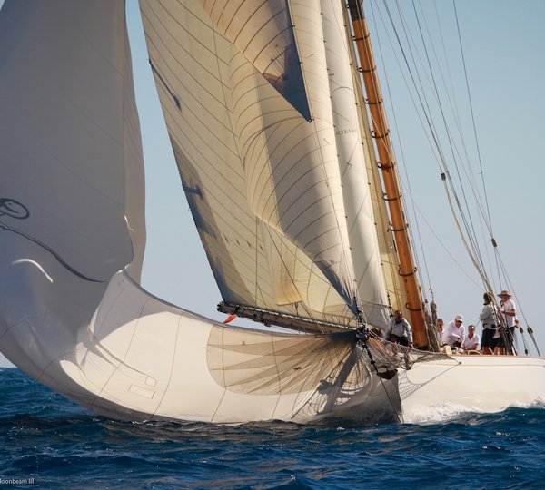 Sailing At Les Voiles De Saint-Tropez Regatta